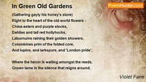 Violet Fane - In Green Old Gardens