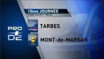 PRO D2 - Tarbes-Mont de Marsan : 26-16 - J10 - Saison 2014-2015