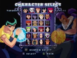 Spirit Detective Yusuke Urameshi VS M3 In A Yu Yu Hakusho Dark Tournament Match / Battle / Fight