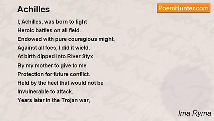 Ima Ryma - Achilles
