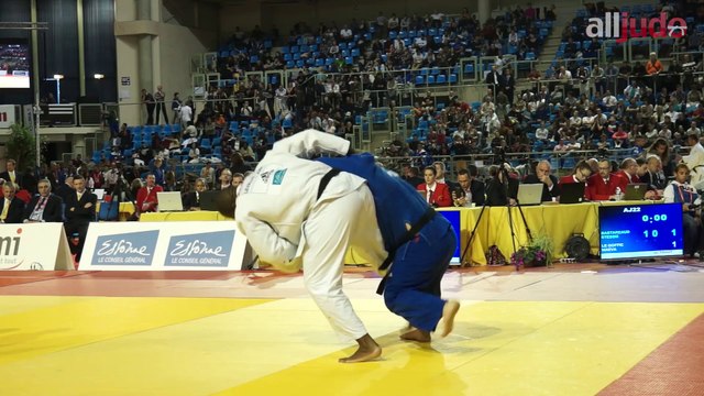 France 1D 2014 +100kg : Teddy Riner (Levallois) - Matthieu Thorel (Brive)