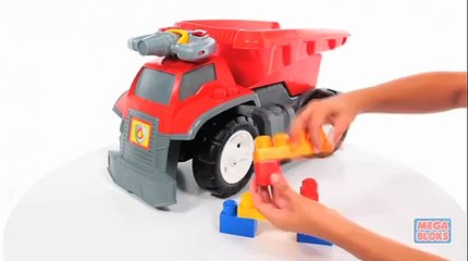 Mega Bloks Sesli ve Neseli Bloklu Ilk Itfaiye Arabam