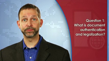 Document Authentication & Legalization in Canada