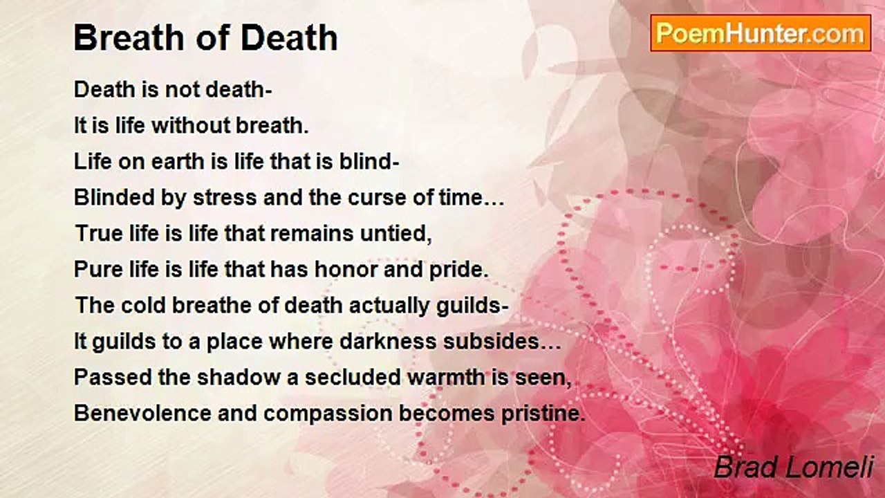 Brad Lomeli - Breath of Death