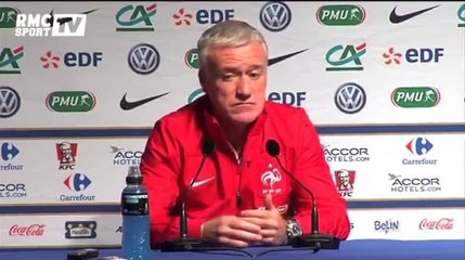Football / Deschamps à propos de Kurzawa : "J'ai dû modifier ma position" 10/11