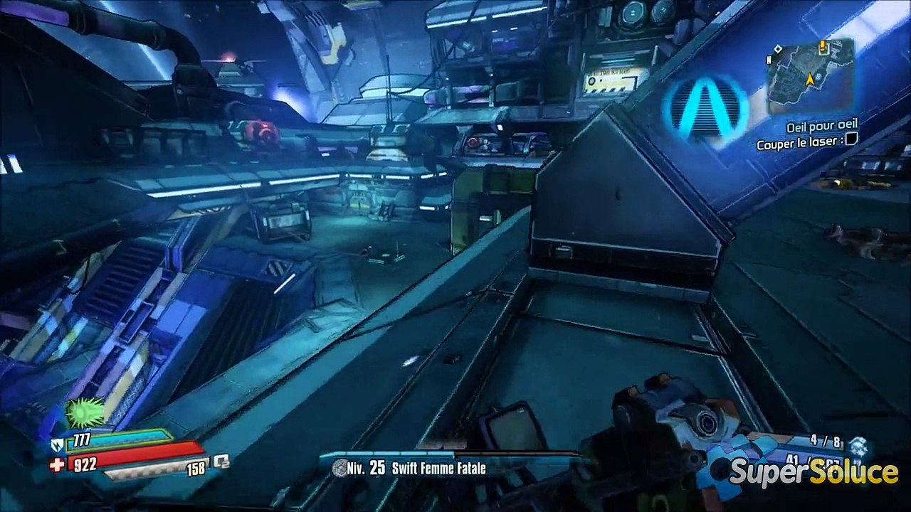 Borderlands The Pre-Sequel - Les 3 symboles de l'Arche de la Station de lancement lunaire