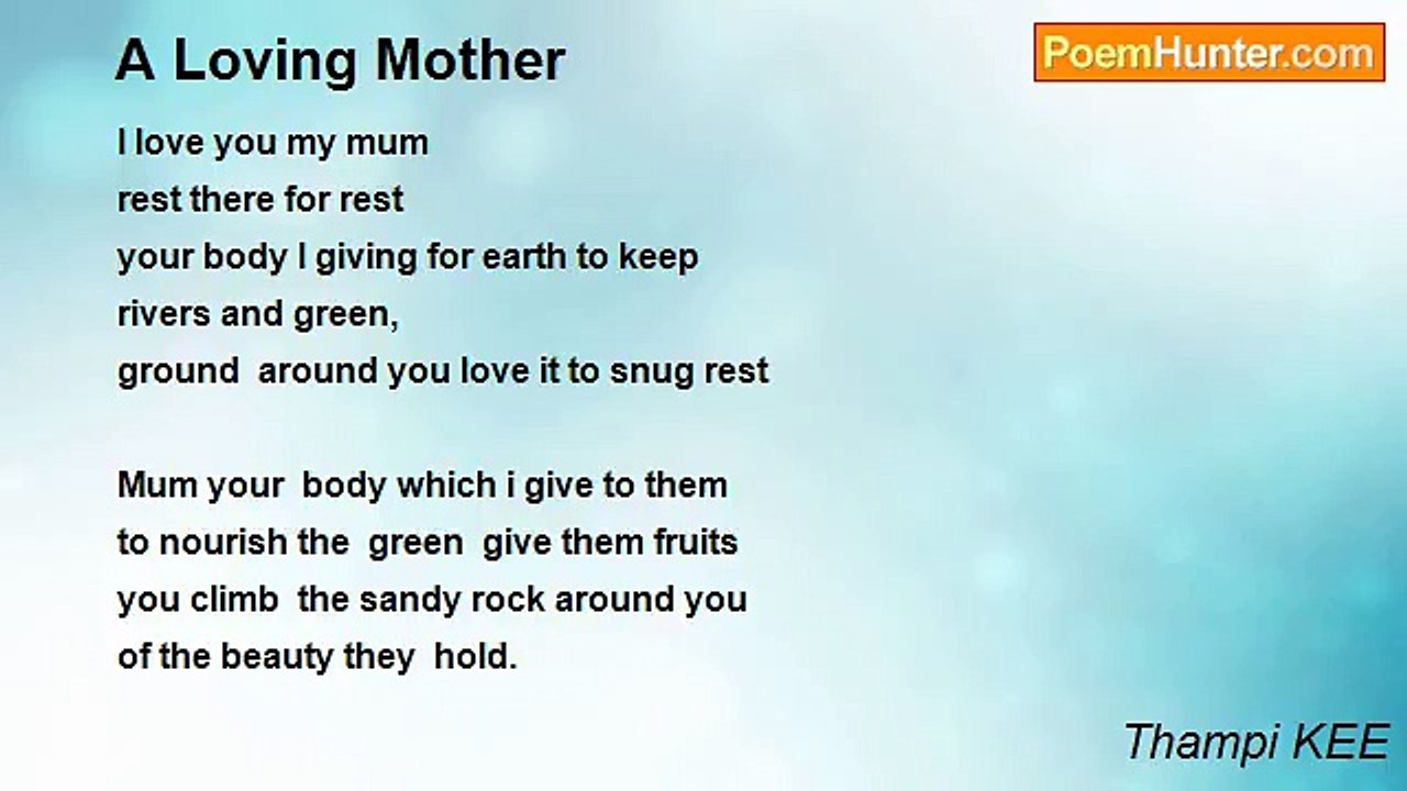 Thampi KEE - A Loving Mother