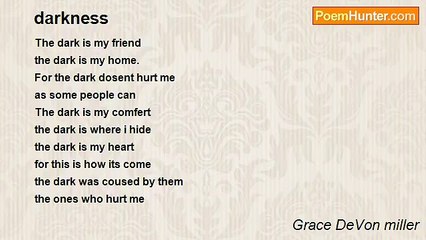 Grace DeVon miller - darkness