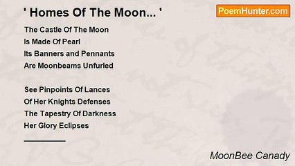 MoonBee Canady - ' Homes Of The Moon... '