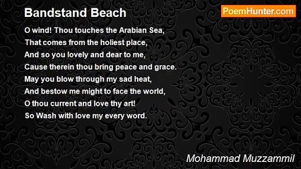 Mohammad Muzzammil - Bandstand Beach