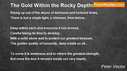 Peter Vector - The Gold Within the Rocky Depths of the Heart