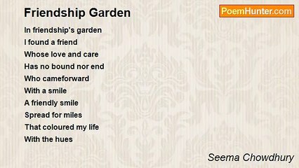 Seema Chowdhury - Friendship Garden
