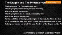 Tolly Rebeka Christian BlackWolf Hawk - The Dragon and The Phoenix (version one)