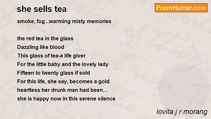 lovita j r morang - she sells tea