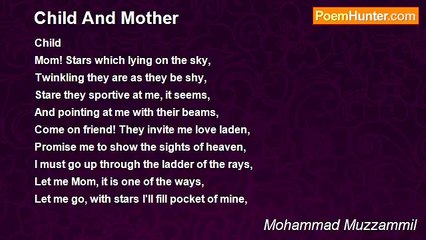Mohammad Muzzammil - Child And Mother