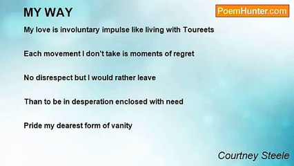 Courtney Steele - MY WAY