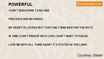 Courtney Steele - POWERFUL