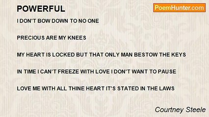 Courtney Steele - POWERFUL