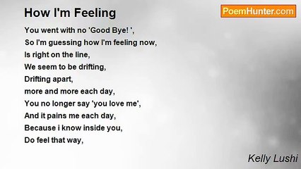 Kelly Lushi - How I'm Feeling