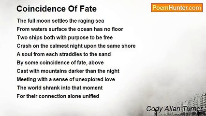 Cody Allan Turner - Coincidence Of Fate