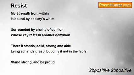2bpositive 2bpositive - Resist