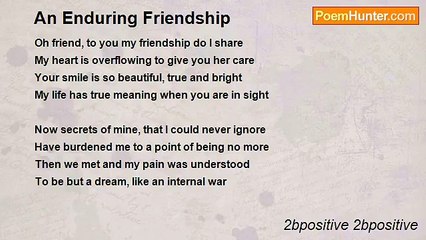 2bpositive 2bpositive - An Enduring Friendship