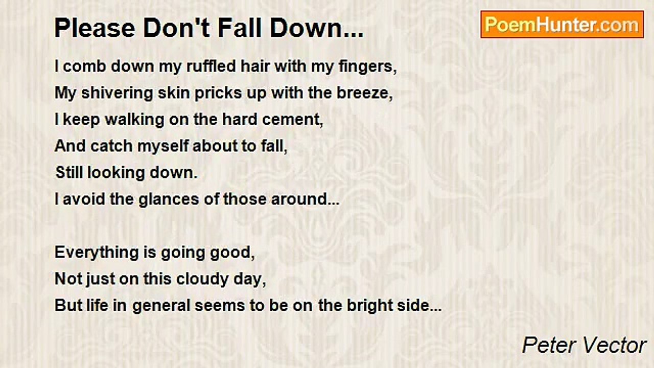 Peter Vector - Please Don't Fall Down...