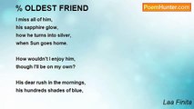 Laa Finita - % OLDEST FRIEND