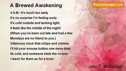 John F. McCullagh - A Brewed Awakening