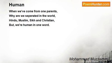 Mohammad Muzzammil - Human