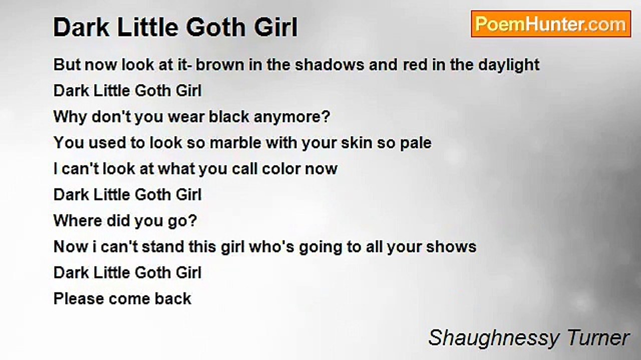 Shaughnessy Turner - Dark Little Goth Girl