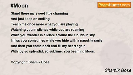 Shamik Bose - #Moon