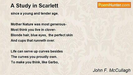 John F. McCullagh - A Study in Scarlett