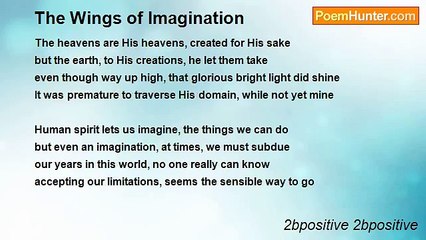 2bpositive 2bpositive - The Wings of Imagination