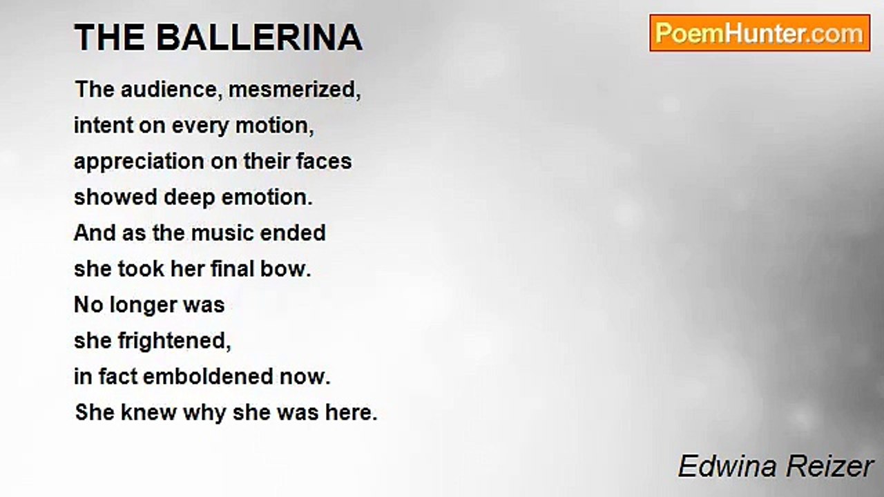 Edwina Reizer - THE BALLERINA