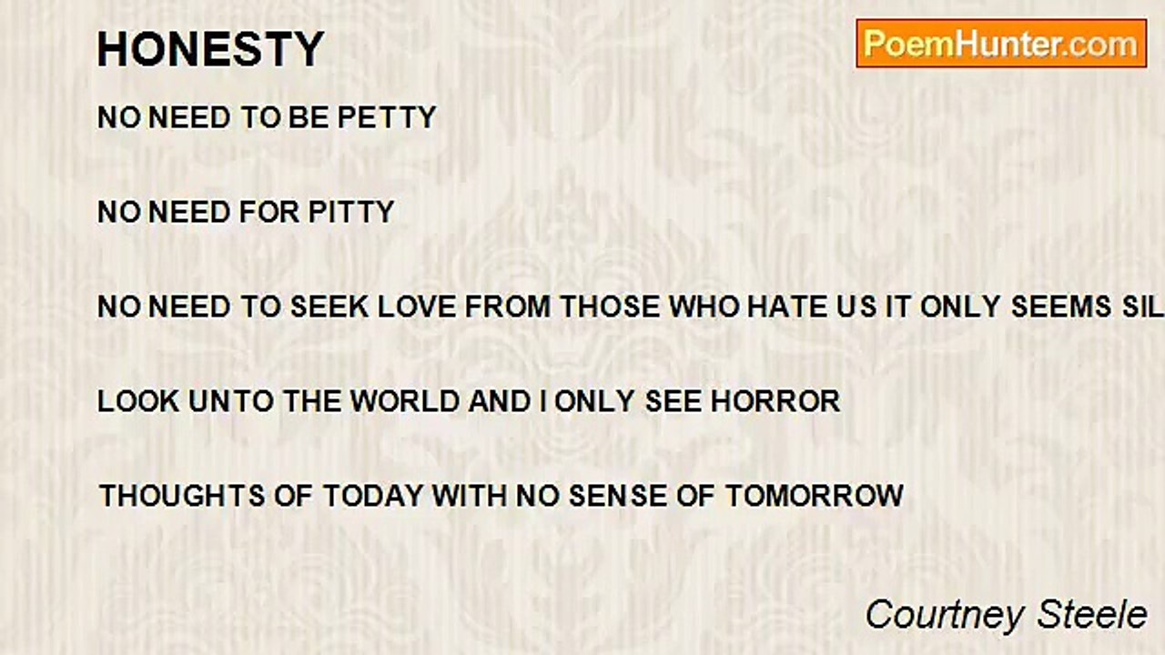 Courtney Steele - HONESTY