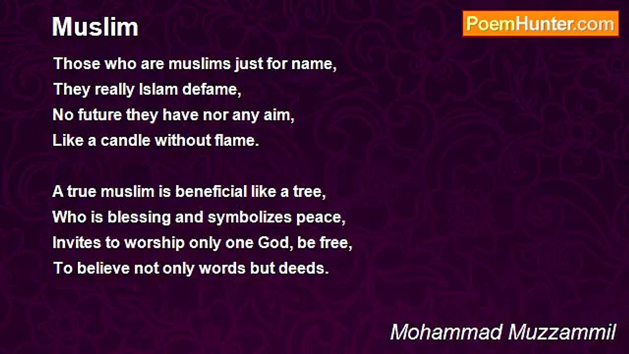 Mohammad Muzzammil - Muslim