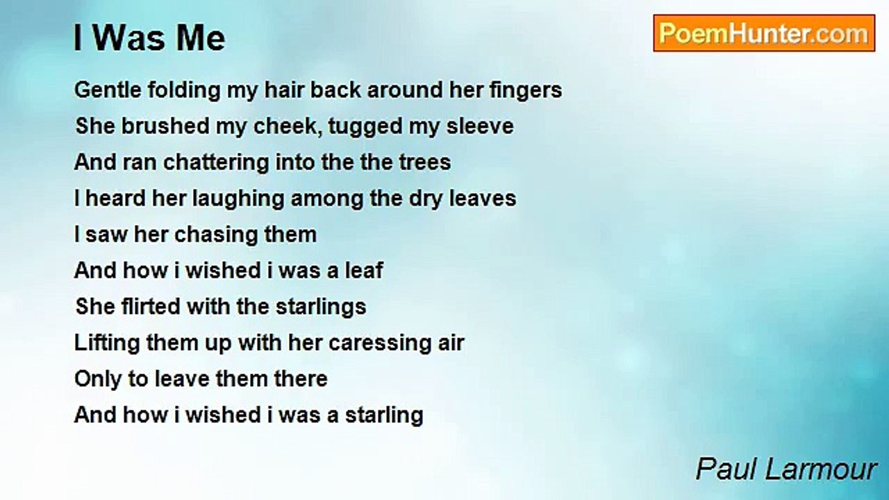 Paul Larmour - I Was Me