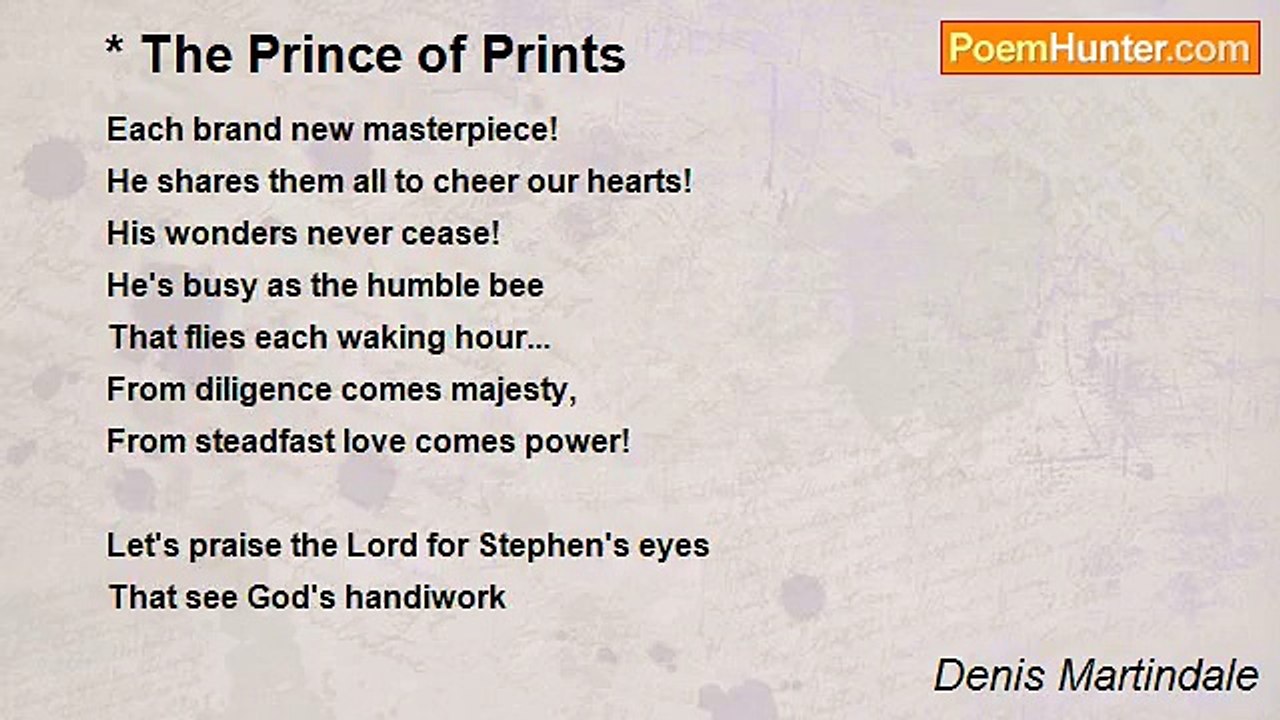 Denis Martindale - * The Prince of Prints
