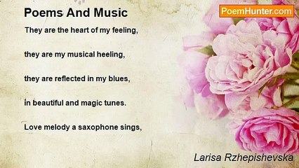 Larisa Rzhepishevska - Poems And Music