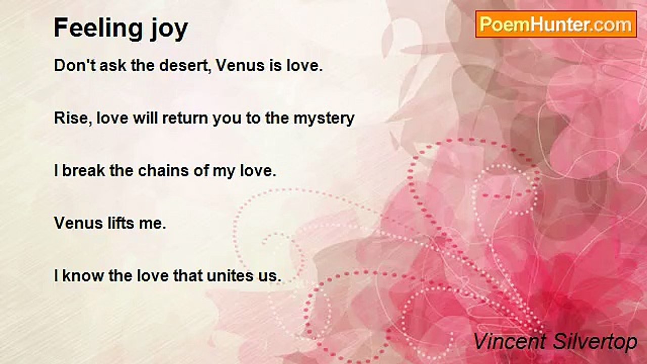 Vincent Silvertop - Feeling joy