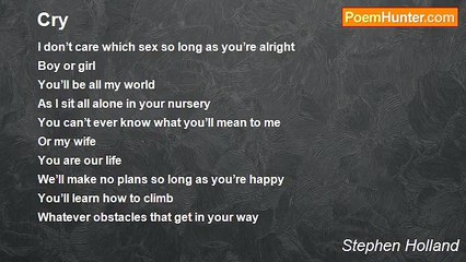 Stephen Holland - Cry