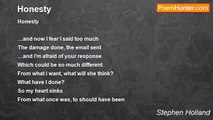 Stephen Holland - Honesty