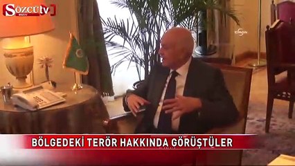 Bölgedeki terör hakkında görüştüler