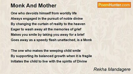 Rekha Mandagere - Monk And Mother