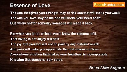 Anna Mae Angana - Essence of Love