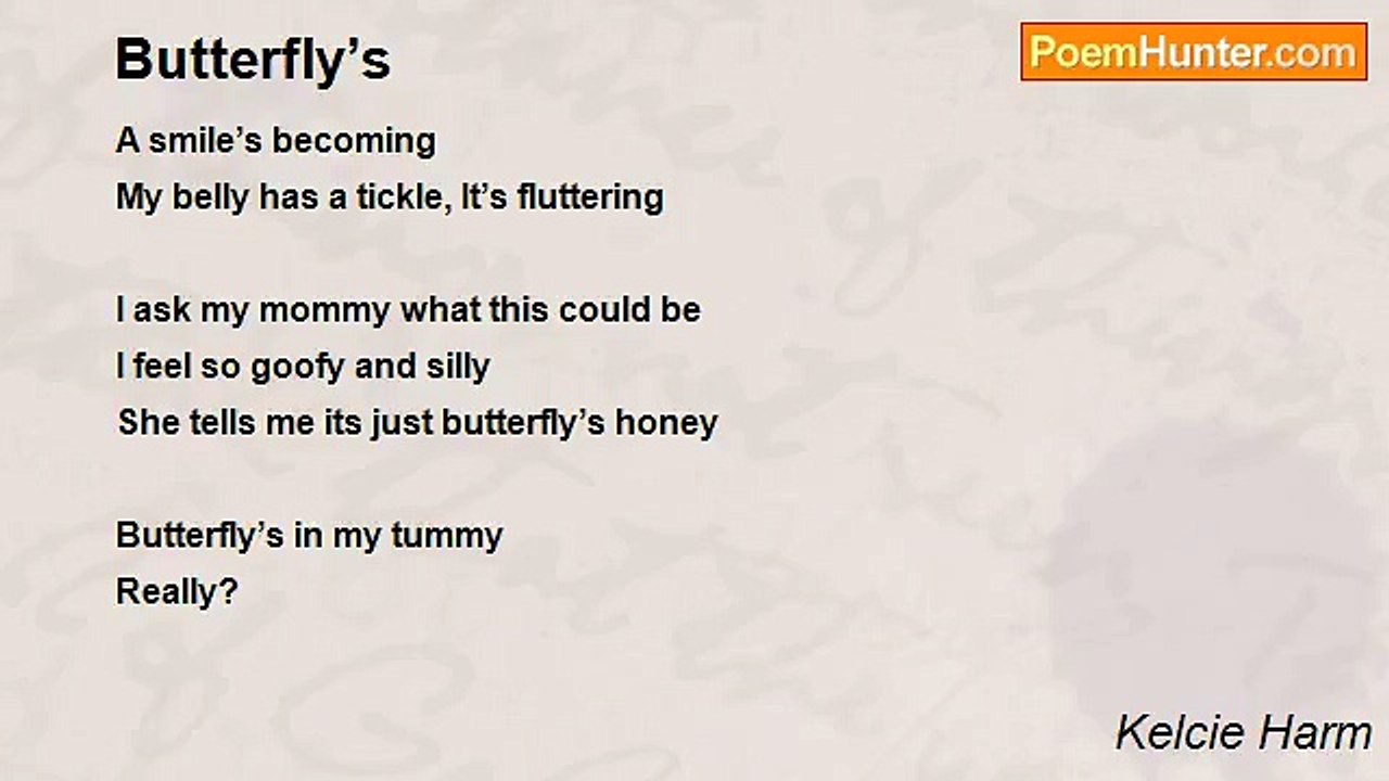 Kelcie Harm - Butterfly’s