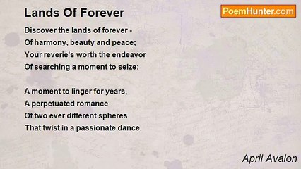 April Avalon - Lands Of Forever