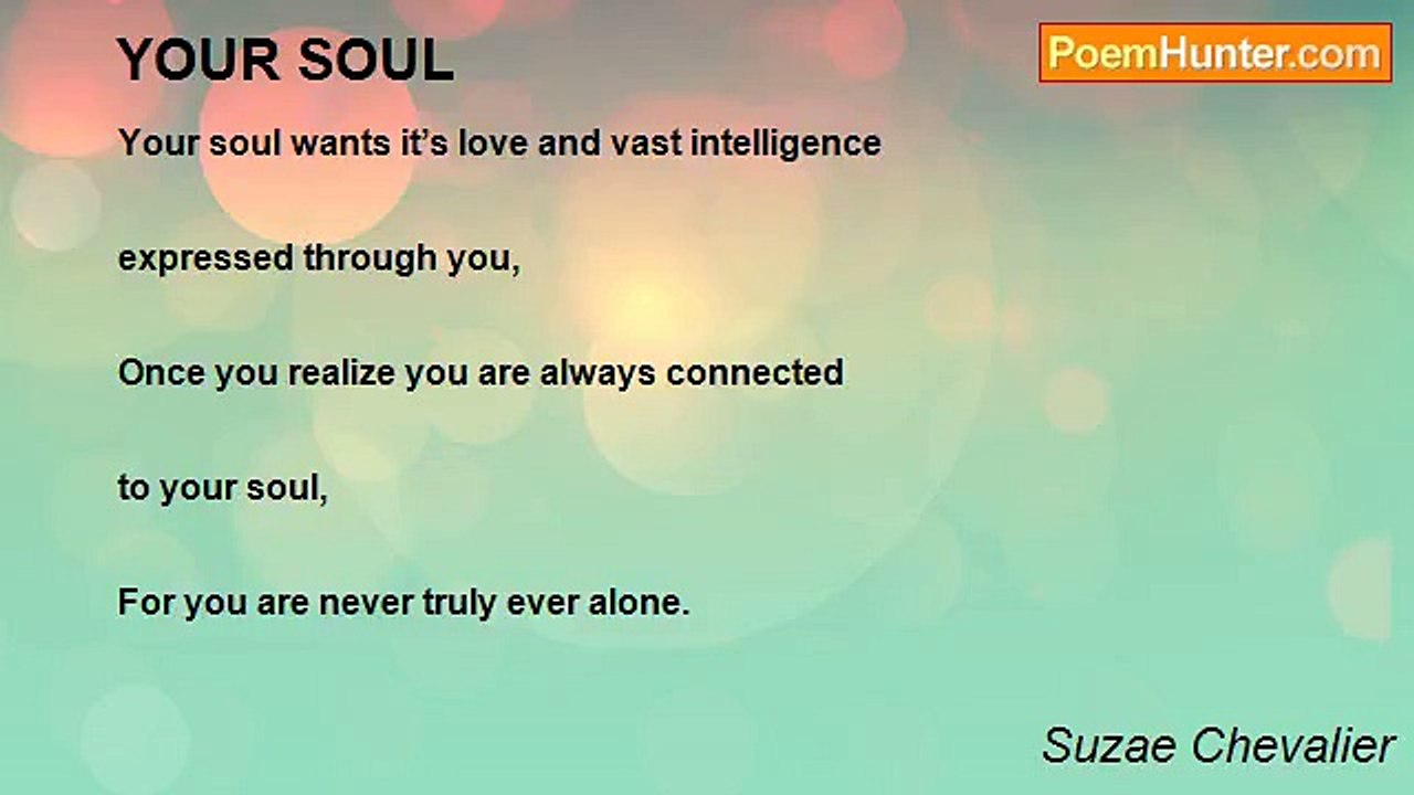 Suzae Chevalier - YOUR SOUL
