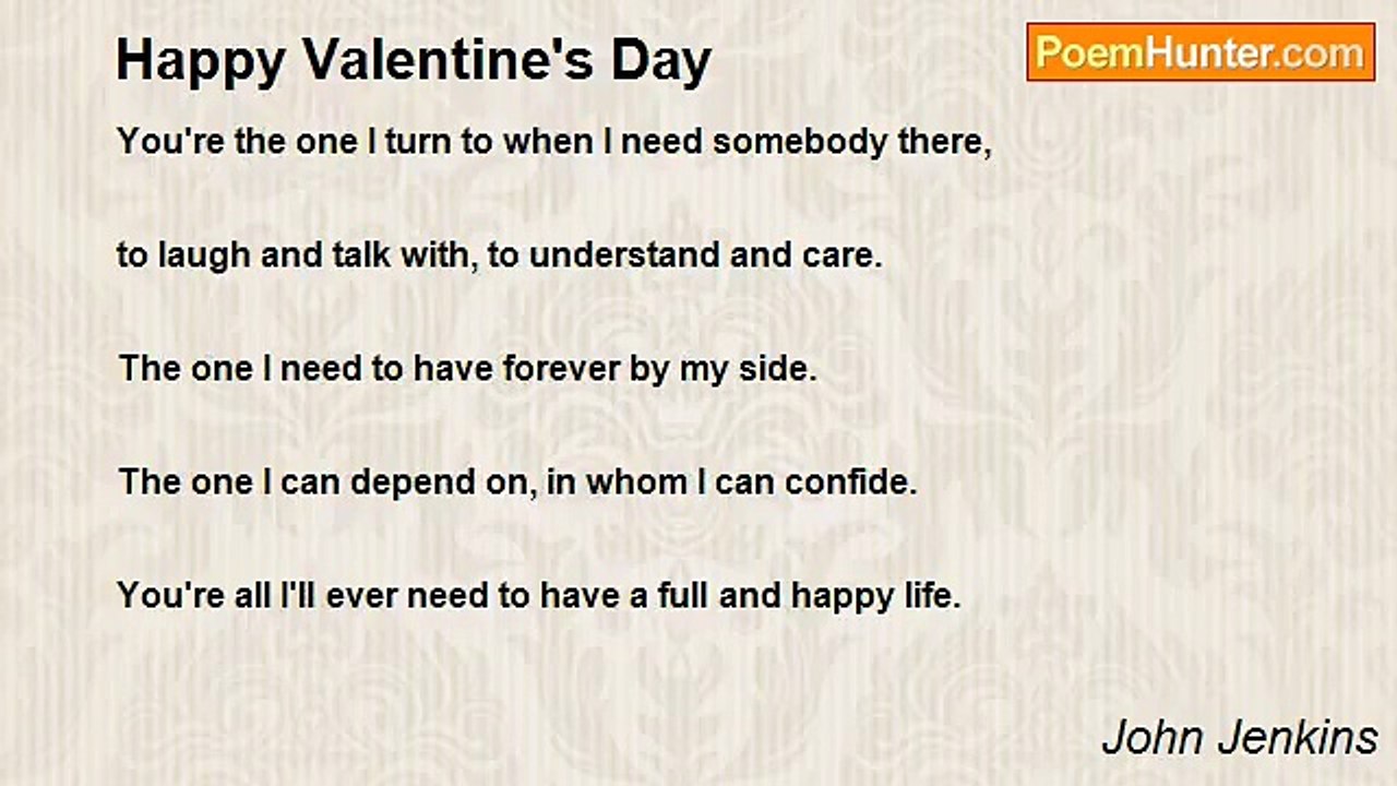 John Jenkins - Happy Valentine's Day